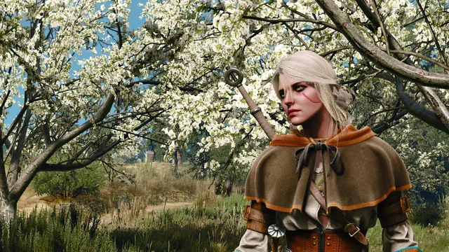 Screenshot Ciri w Wiedźmin 4