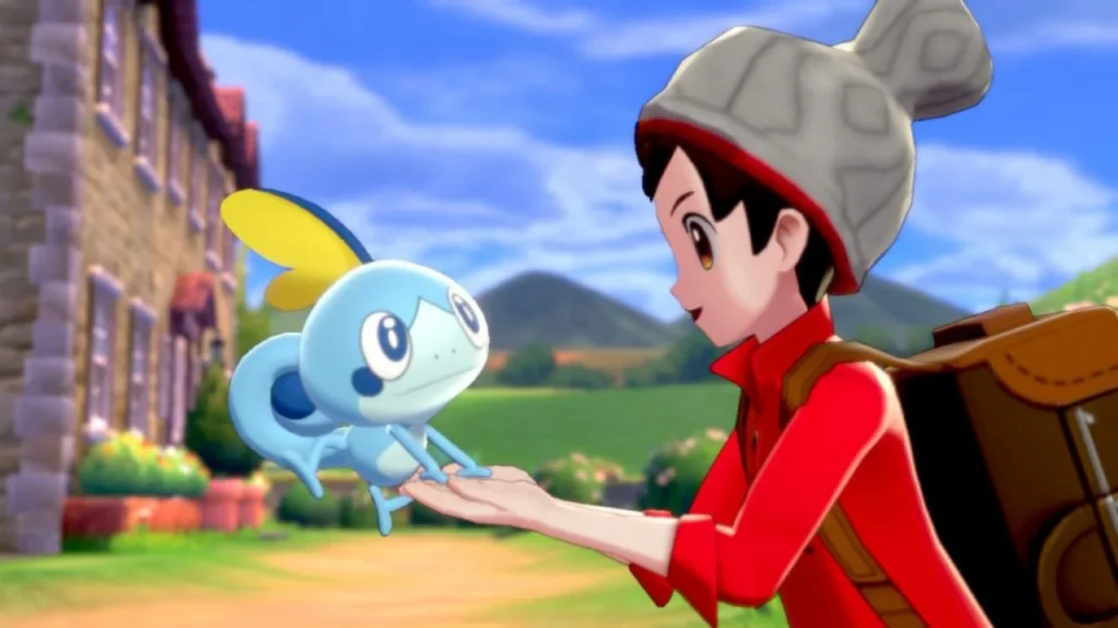 Od Red do Violet – jak zmieniała się seria Pokémon przez 30 lat i od czego zacząć w 2026 roku Pokemon Sword & Shield - zdjęcie z gry