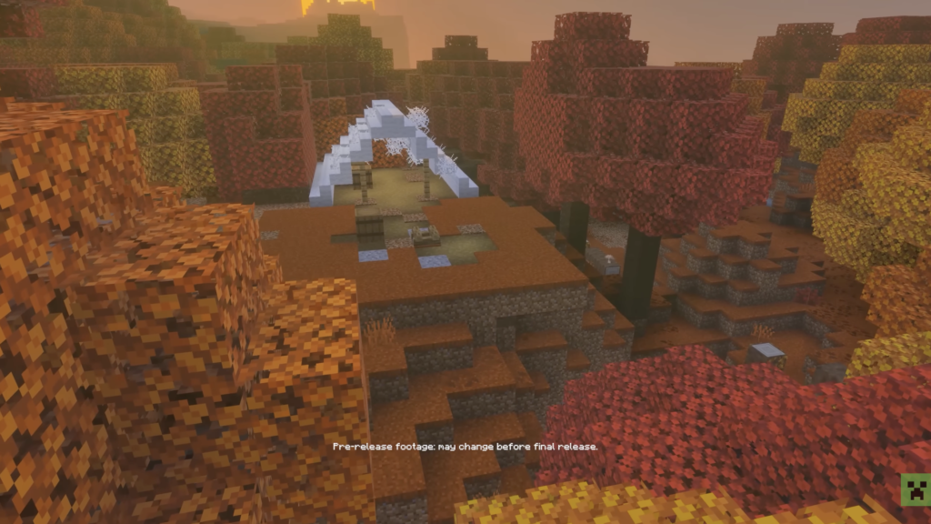 Minecraft: Dappled Forest – nowy jesienny biom z topolami, opuszczonymi obozami i wełnianymi schodami 2 image 1 -